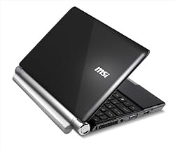 MSI U160-006US 10-Inch Black Netbook - 15 Hour Battery Life