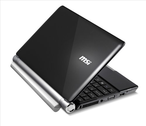 MSI U160-006US 10-Inch Black Netbook - 15 Hour Battery Life
