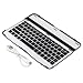 PortaCell® Wireless Bluetooth Keyboard Aluminum Case Stand for Samsung Galaxy Tab10.1 P7510 P7500 + 2 pcs PortaCell Black/White Capacitive Stylus Touch Screen Cellphone Tablet Pen for iPhone 4 4s 3 3Gs iPod Touch iPad 2
