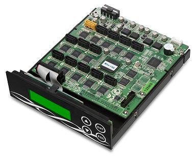 Duplicator Center Athena 1 to 11 SATA Blu-ray 8X / DVD 20X / CD 52X Duplicator Controller
