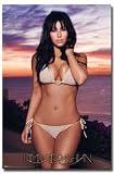 Kim Kardashian Sexy Bikini 22-by-34-Inch Poster