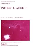 Interstellar Dust (International Astronomical Union Symposia)