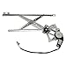 AutoandArt Replacement Drivers Front Power Window Lift Regulator with Motor Assembly Compatible with 90-93 Accord 72251SM4003