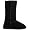Bearpaw Women's T410 12" Boot,Black,8 M US