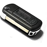 For Land Rover Discovery LR3 Range Rover Sport 3 Buttons New Uncut Flip Remote Key Shell Car Case (Just a Empty key shell with uncut blade, No Chips Inside)
