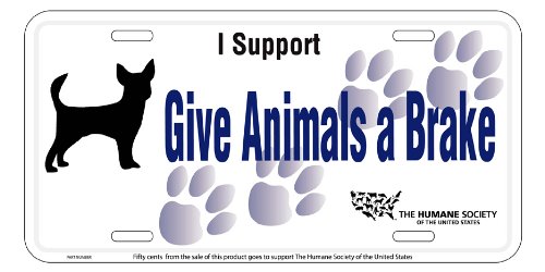 Cover image : Humane Society of the United States License Plate