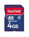 SanDisk 4 GB Class 2 SDHC Flash Memory Card SDSDB-4096-A11