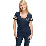 Golden State Warriors Women's Navy Post Season T-Shirt