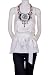 Marineblu Beaded Satin Belted Smocked Back Cinched