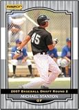 Mike Stanton (Prospect / RC - Rookie Card) - Florida Marlins / 2008 Razor Signature Series Silver