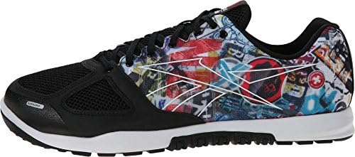 Reebok Men's CrossFit? Nano 2.0 Sticker Black/White Sneaker 7 D (M)