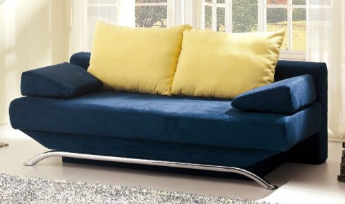 Croma Blue Sofa Set
