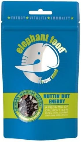 Elephant Food Nuttin' but Energy Mixed Nuts & Seed Snack Bag 100g