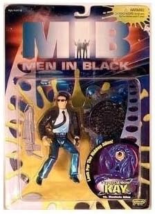 MIB: Men in Black Standard Edition Kay vs Manhole Alien Action Figure Set by Men in Black