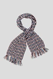 Classic Collection Lightweight Chenille Houndstooth Scarf [T01-5093C-S]