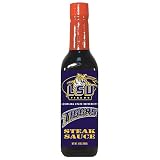 Louisiana State Fightin Tigers NCAA Steak Sauce - 10oz by Hot Sauce Harry's