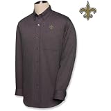 Cutter & Buck New Orleans Saints Men's Nailshead Long Sleeve Shirt