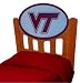 Virginia Tech Hokies Stained Headboard (Full Size)