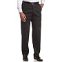 Haggar Men's Work To Weekend Expandable Waist Flat Front Twill Pant