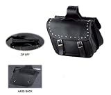 PVC Saddle Bag 14x12x6 with Quick Release