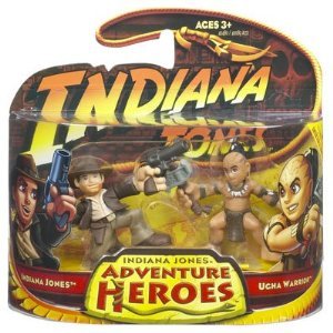 INDIANA JONES and UGHA WARRIOR Indiana Jones Adventure Heroes Indiana Jones and the Kingdom of the Crystal Skull 2 Pack INDIANA JONES and UGHA WARRIOR Indiana Jones Adventure Heroes Indiana Jones and the Kingdom of the Crystal Skull 2 Pack