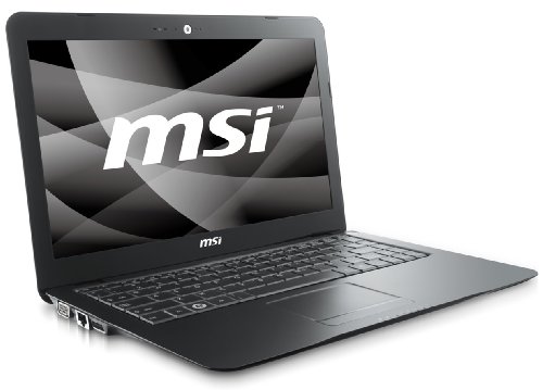 MSI Megabook X340-SU3523VHP 34 cm (13,4 Zoll) WXGA Notebook (Intel Core 2 Solo SU3500 1,4GHz, 2GB RAM, 320GB HDD, Intel GMA 4500MHD, Vista Home Premium) schwarz