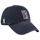 Twins Enterprise New York Yankees Navy Blue PGA Spirit Adjustable Hat