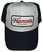 Miller Hamm's Beer Hat - Blue White Patch Name Logo Adjustable Baseball Cap