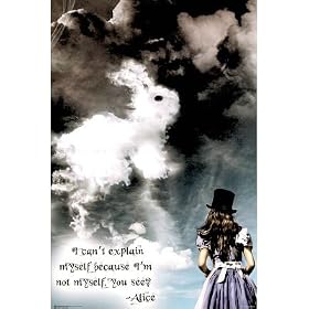 Alice in Wonderland (Illusions) Art Poster Print - 24x36
