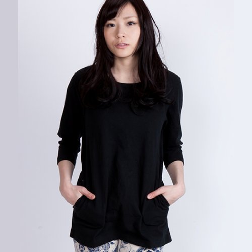 DANA FANEUIL [ ダナファヌル ] チュニック丈７分袖ロングカットソー