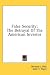 Books : False Security: The Betrayal Of The American Investor