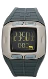 Quiksilver Polycarbonate Case With Aluminium Top Ring Polyurethane Strap Digital Quartz Movement Watch
