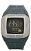Quiksilver Polycarbonate Case With Aluminium Top Ring Polyurethane Strap Digital Quartz Movement Watch