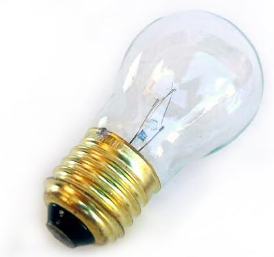 40W Clear Incandescent Appliance Lamps A15 Light Bulb E26 Medium Base 130V (6/pack)