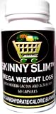 Extreme Fat Burner Mega Weight Loss Fast Chromium Hoodia Cactus Caffeine Green Tea Guarana Extract Skinny Slim 60 Capsules