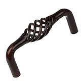 3021-ORB-10 GlideRite 3-inch CC Oil Rubbed Bronze Birdcage Cabinet Pull (Pack of 10)