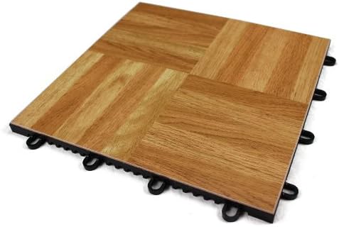 IncStores - 36 Piece Modular Tap Dance Set with Edge Pieces - Excellent for use as portable dance floors, trade show booths, and general flooring