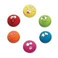 Zanies 6-Pack Latex PrePack Dog Toy, Small Discs