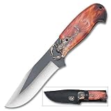 Scorpion Bowie Fantasy Knife w/ Sheath