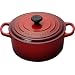 Le Creuset Signature Enameled Cast-Iron 5-1/2-Quart Round French Oven, Cherry