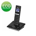 MEDION MD 83022 S63064 Design DECT Telefon AB SMS GAP Full ECO-Funktion CLIP Full Duplex Beleuchtetes Tastenfeld � 50m Reichweite innen