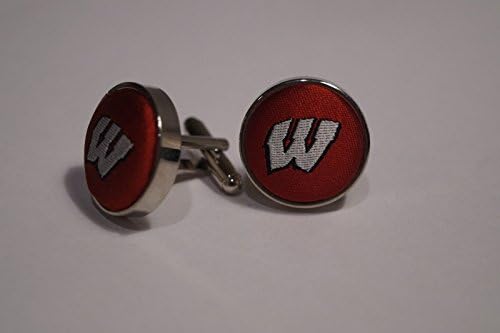 University of Wisconsin Badgers Cufflinks NCAA Officially Licensed