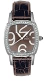 Inex A69221S1I Ladies Brown Leather Strap Watch whit Brown Dial