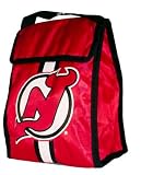 New Jersey Devils NHL Hockey Insulated Velcro Lunch Bag / Box