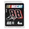 Centon NASCAR Dale Jr. - Flash memory card - 4 GB - Class 6 - SDHC