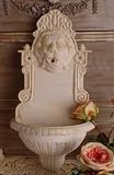 LANDHAUSSTIL WANDBRUNNEN L�WENKOPF RENAISSANCE SHABBY