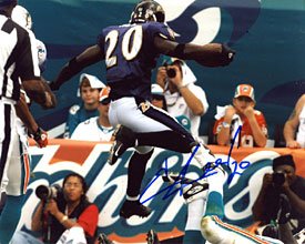 Ed Reed Autographed / Signed 8x10 Photo