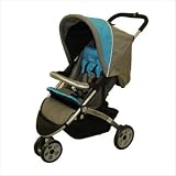 41cnImc86JL. SL160  Dream On Me Lightweight Tripod Style Stroller with Peek A Boo Canopy, Gray/Red Reviews