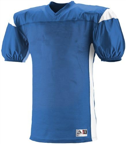 Augusta Sportswear Dominator Custom Football Jersey ROYAL/WHITE AM