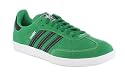 ADIDAS SAMBA CLASSIC SUEDE TRAINERS GREEN/BLACK